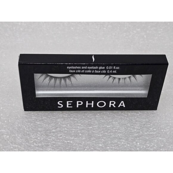 Sephora False Eyelashes & Eyelash Glue Set Glam Style - Picture 2 of 3